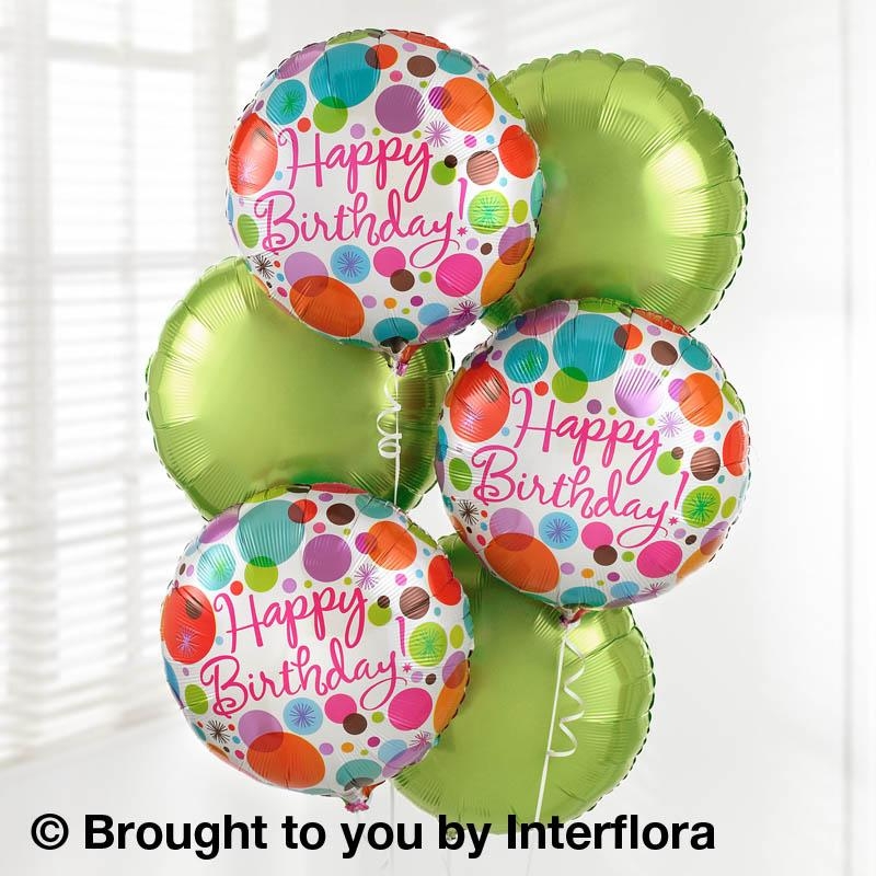 happy birthday balloon bouquet pack wadhurst flowers wadhurst